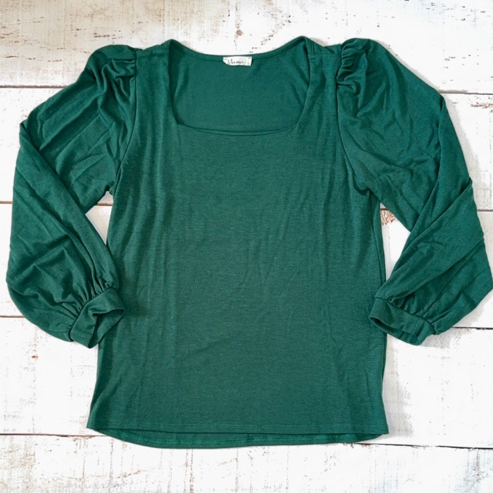 Les Amis Square Neck Top